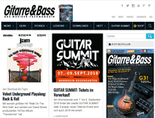 Tablet Screenshot of gitarrebass.de